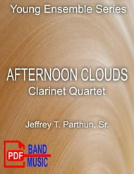 Afternoon Clouds Clarinet Quartet P.O.D. cover Thumbnail